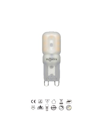BOMBILLA LED - G9 - 2,5W - 5000K - 220Lm DIMABLE